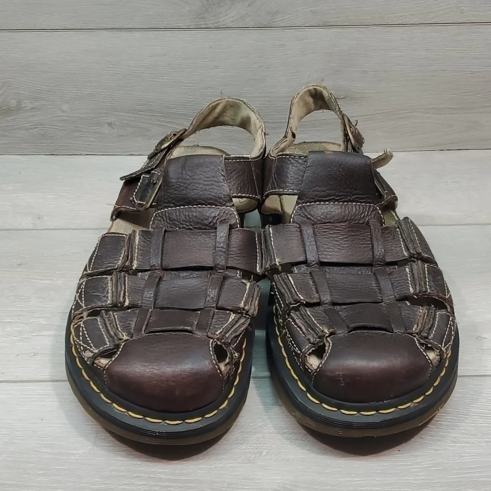 Dr.Martens Mens Y2K AW004 Fisherman Chunky Tractor Platform shoes Sandals sz 14 Dr.Martens Mens Y2K AW004 Fisherman Chunky Tractor Platform  main image 3